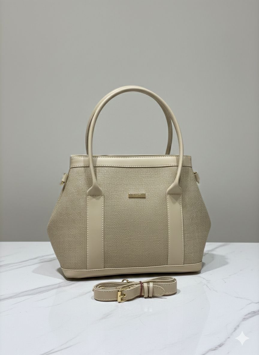 Dome Shaped Textured Handbag with Crossbody Strap for Women | Rangdy